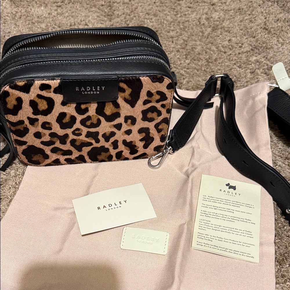Radley London Animal Print Crossbody Bag